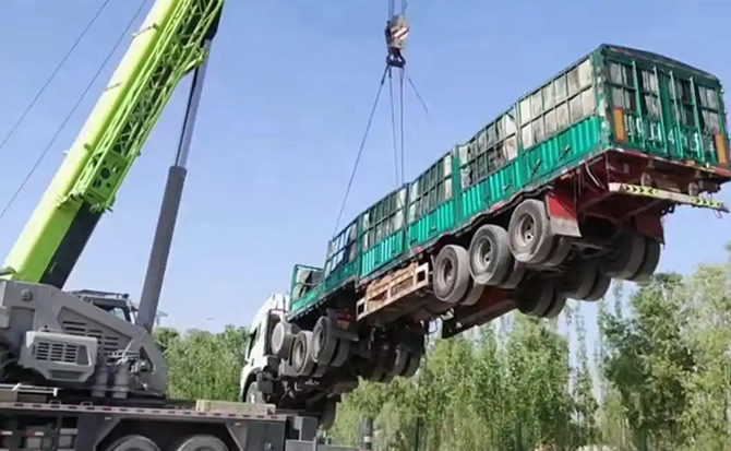 琼山区道路脱困救援案例